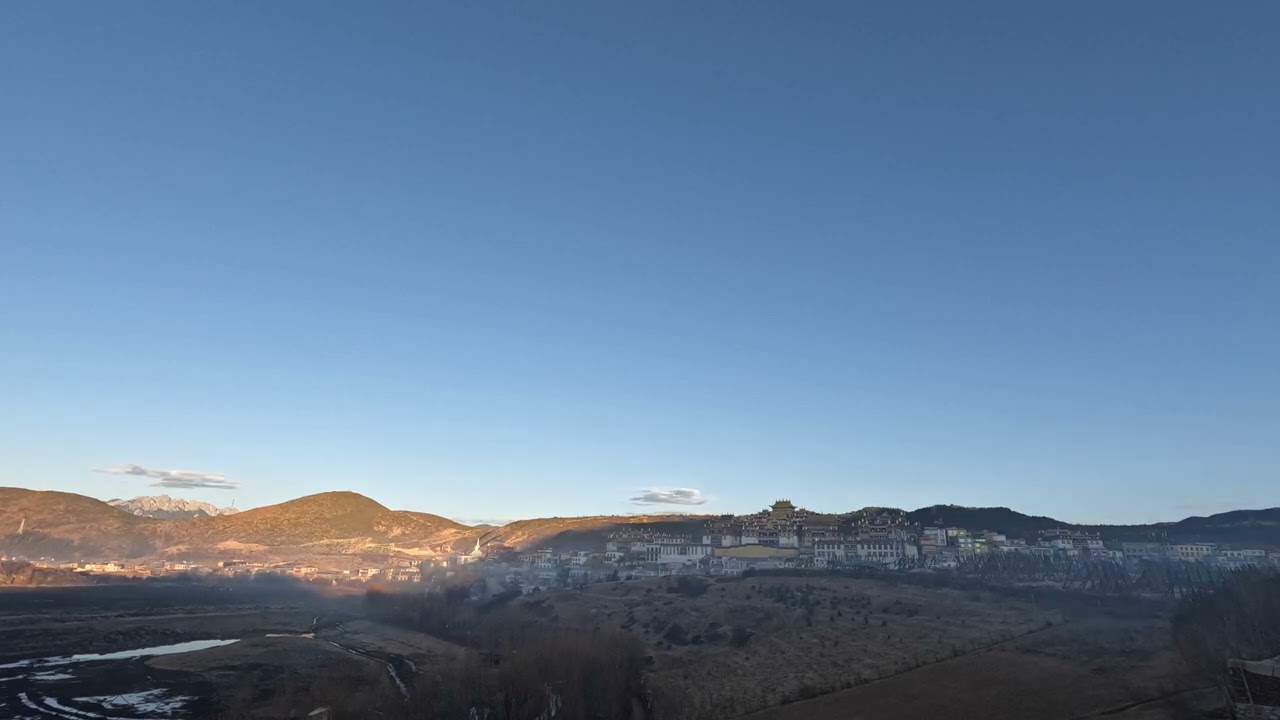 Time Lapse---Ganden Sumtseling Monastery.