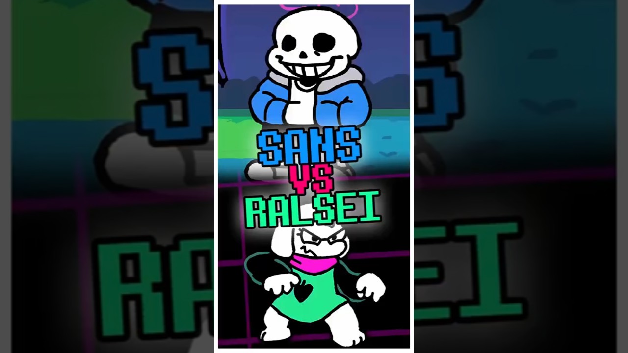 SANS VS RALSEI - Deltarune Animation