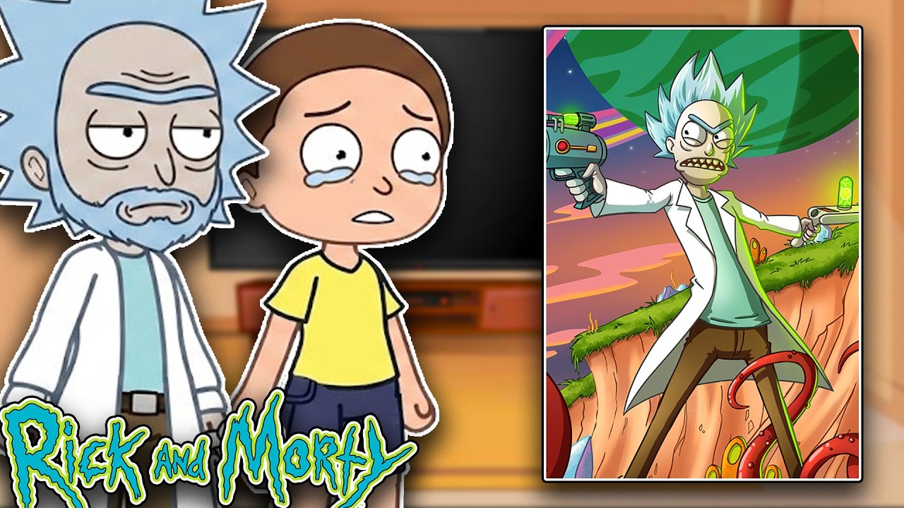 Rick and Morty React To Rick Sanchez | Gacha React