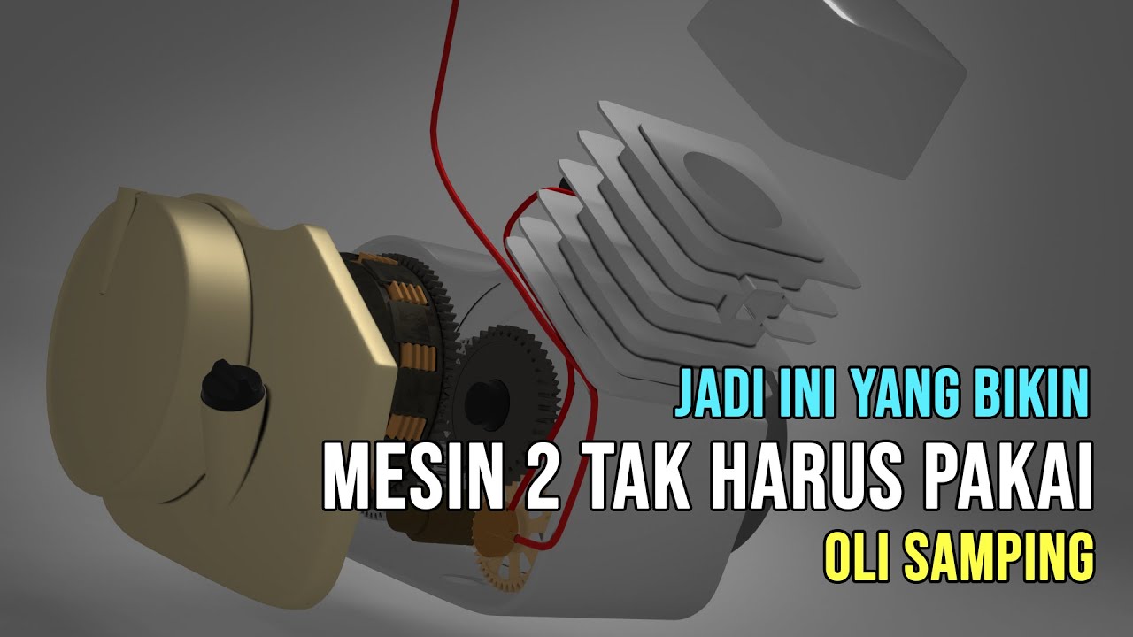 Inilah Alasan Mesin 2 Tak Perlu Oli Samping