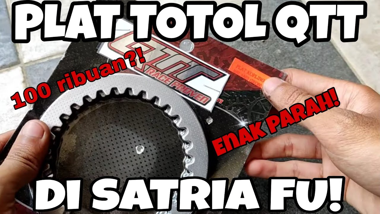 PASANG PLAT TOTOL QTT SATRIA FU ROADRACE!!||GIGIT PARAH