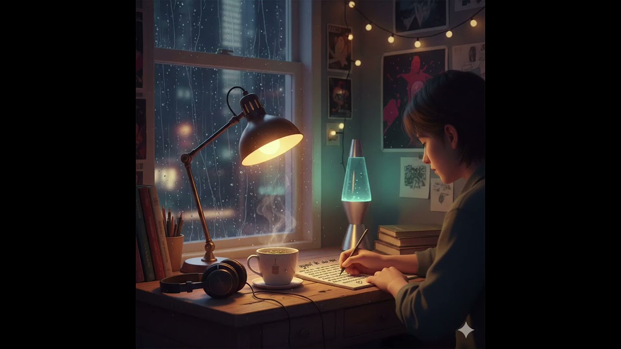 Adhi Raat (Slowed + Reverb) - LoFi Love Story 2026 | Soulful Hindi Song #LoFiIndia #HindiLoFi 