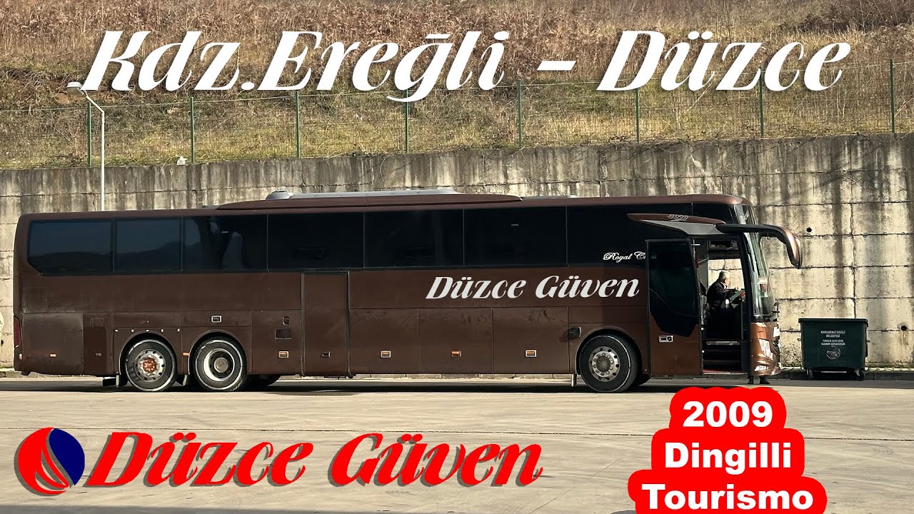#451 DÜZCE GÜVEN SEYAHAT / Kdz.EREĞLİ - DÜZCE OTOBÜS YOLCULUĞU