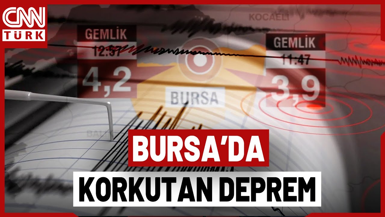 SON DAKİKA🚨Marmara Sallandı: Bursa'da Üst Üste 2 Deprem! Sarsıntılar Öncü Olabilir Mi?