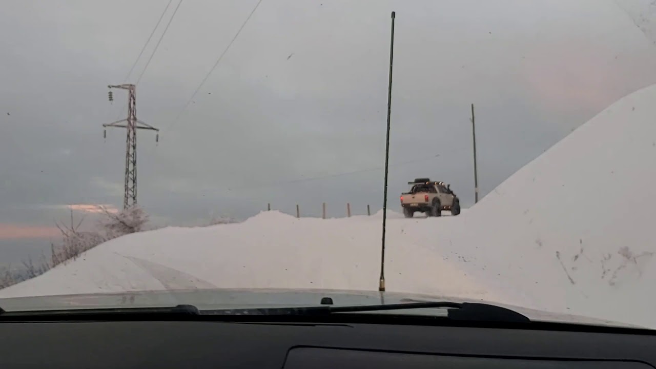 SAMSUN KOCADAG KAR GEZISI OFFROAD...TOYOTA HILUX MACERA