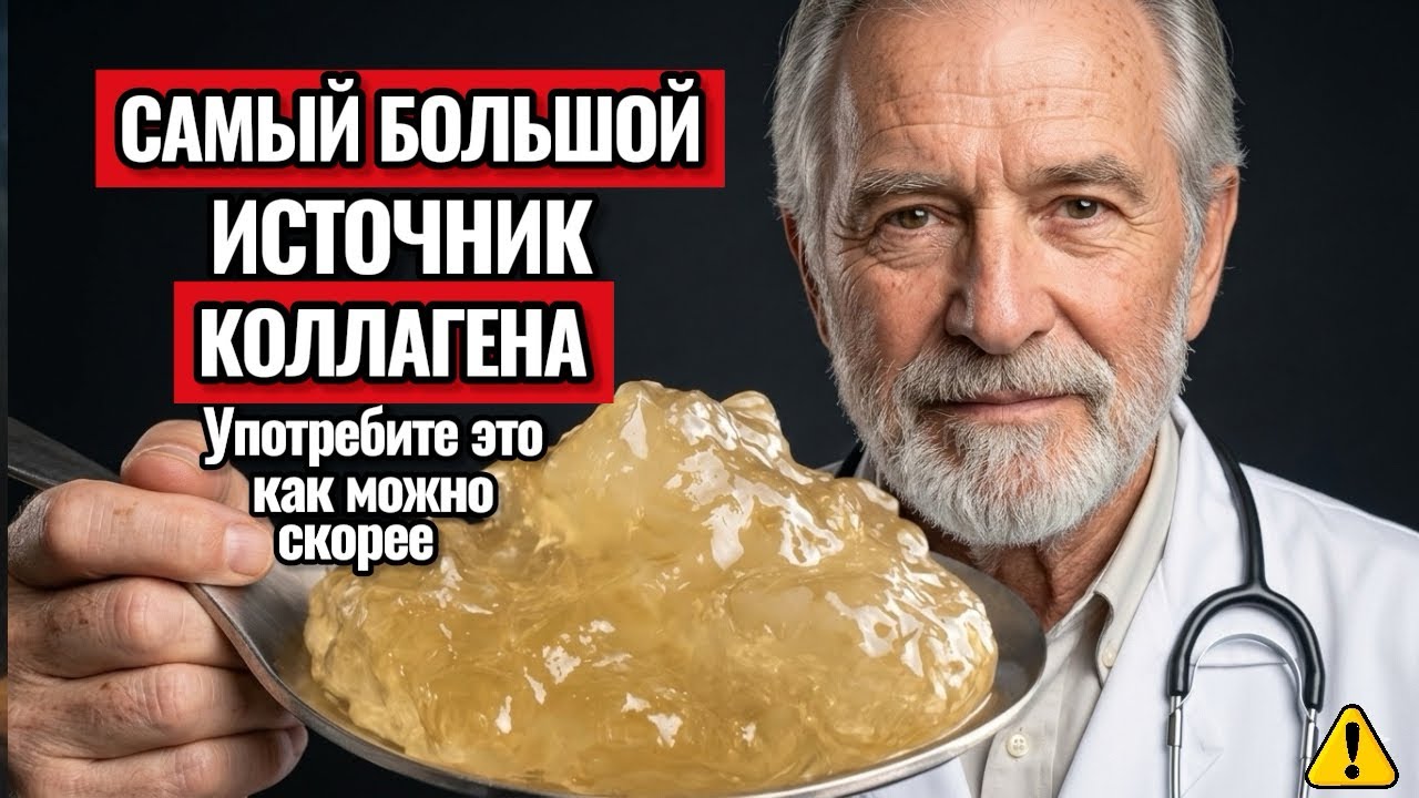 Самый мощный продукт для выработки коллагена в мире - восстановите суставы и попрощайтесь с болью