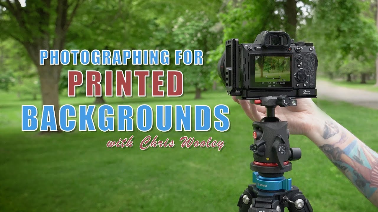 Photographing for PRINTED Backgrounds (1 / 3)