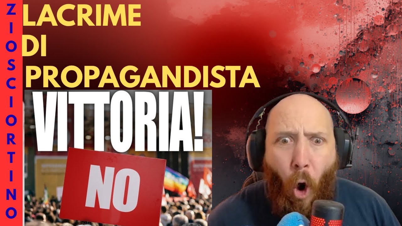 HA VINTO IL NO! QUINDI GIOIAMO DELLE LACRIME DEI PROPAGANDISTI