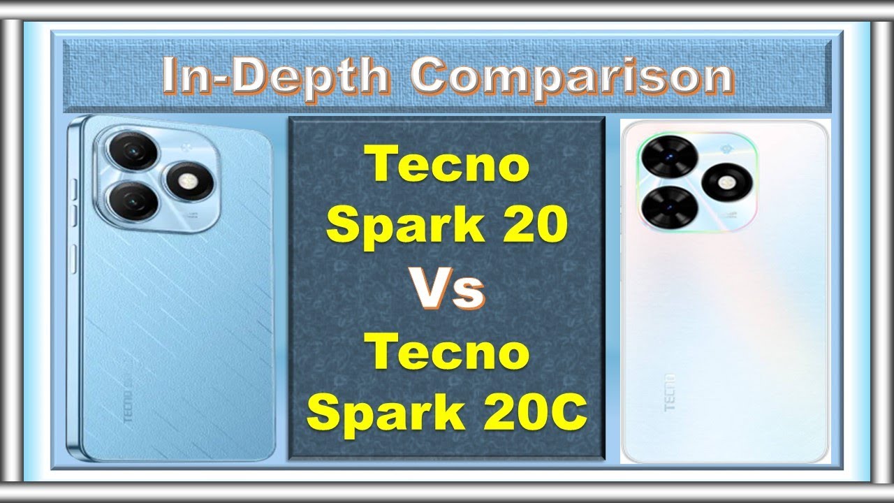 Tecno Spark 20 vs Tecno Spark 20c: Budget-Friendly Smartphones Compared!