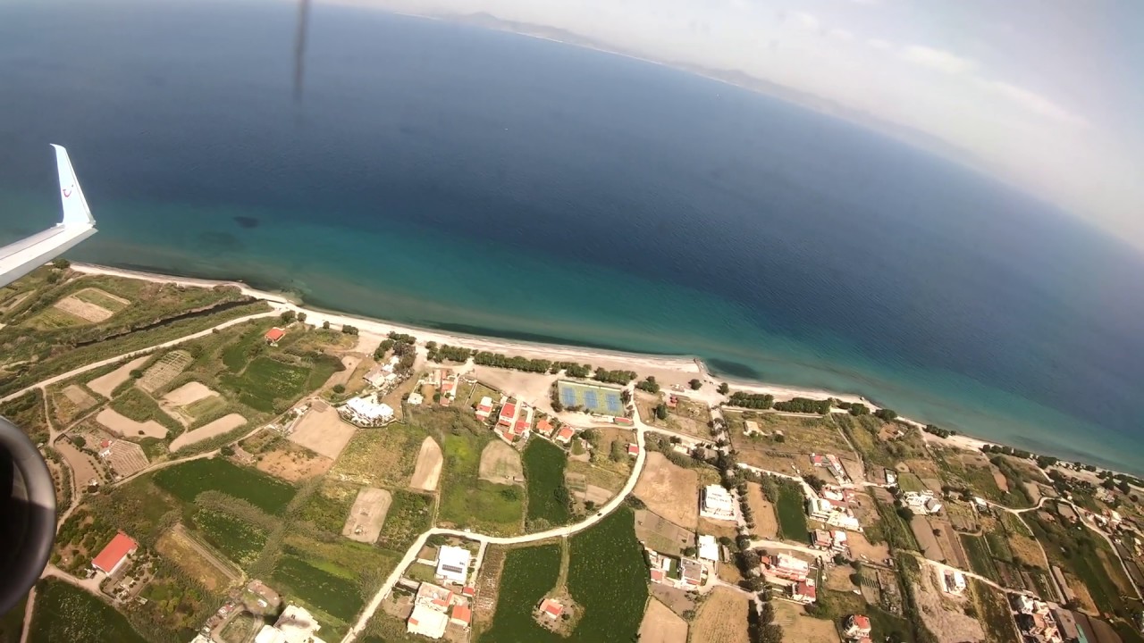 TuiFly B737 - 800 Takeoff at Rhodes (RHO)  4K