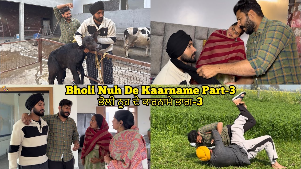 Bholi Nuh De Kaarname , Part-3 , ਭੋਲੀ ਨੂਹ ਦੇ ਕਾਰਨਾਮੇ ,Soo Funny 🤣 Video, New video 2026  #sadapunjab