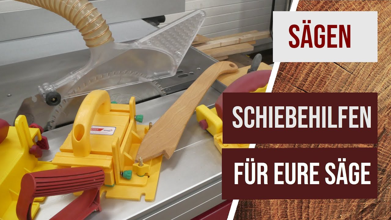 Kreissäge: Schiebestock, Schiebehilfe oder doch einen 