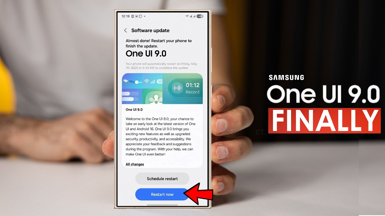 ОФИЦИАЛЬНОЕ ОБНОВЛЕНИЕ Samsung One UI 9 &mdash; ХОРОШИЕ НОВОСТИ!