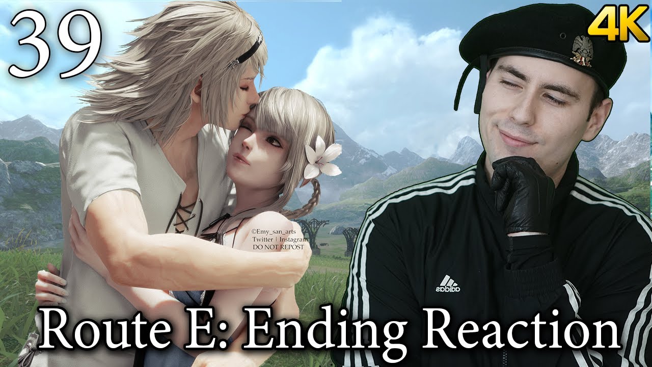 ROUTE E ENDING REACTION (TRUE ENDING)| Let's Play NieR Replicant Gameplay -39- NieR Replicant Ending