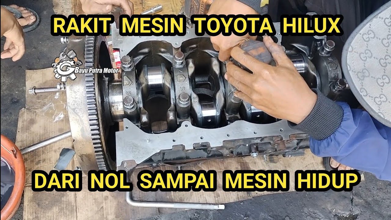 SUARA MESIN SETELAH OVERHOUL TOYOTA HILUX TURBO JANGKRIK #HILUKTURBOJANGKRIK