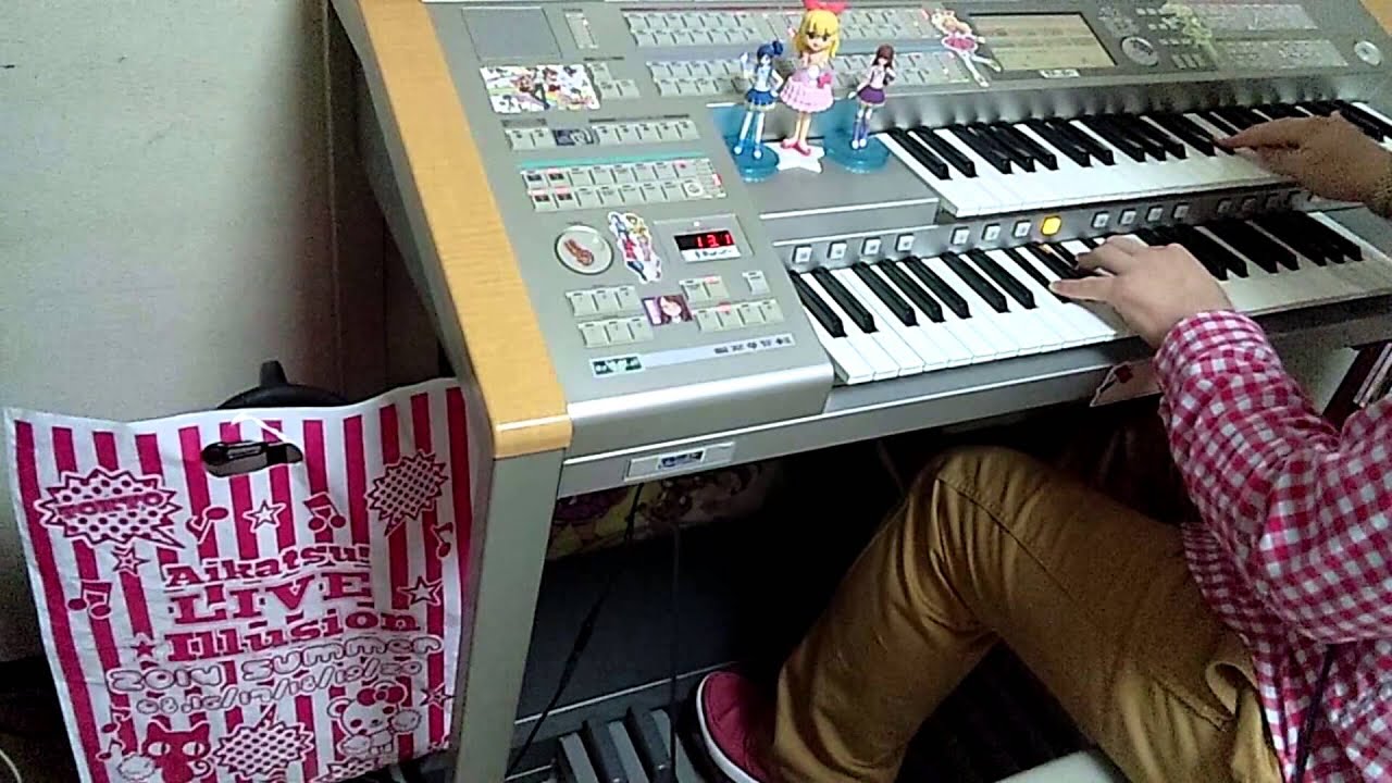 アイカツ！2期の変身BGMをエレクトーンで演奏しました！