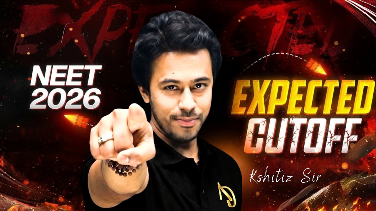 NEET 2026: Expected Cutoff? Complete Paper Analysis | Kshitiz SIr #neet2026 #cutoff
