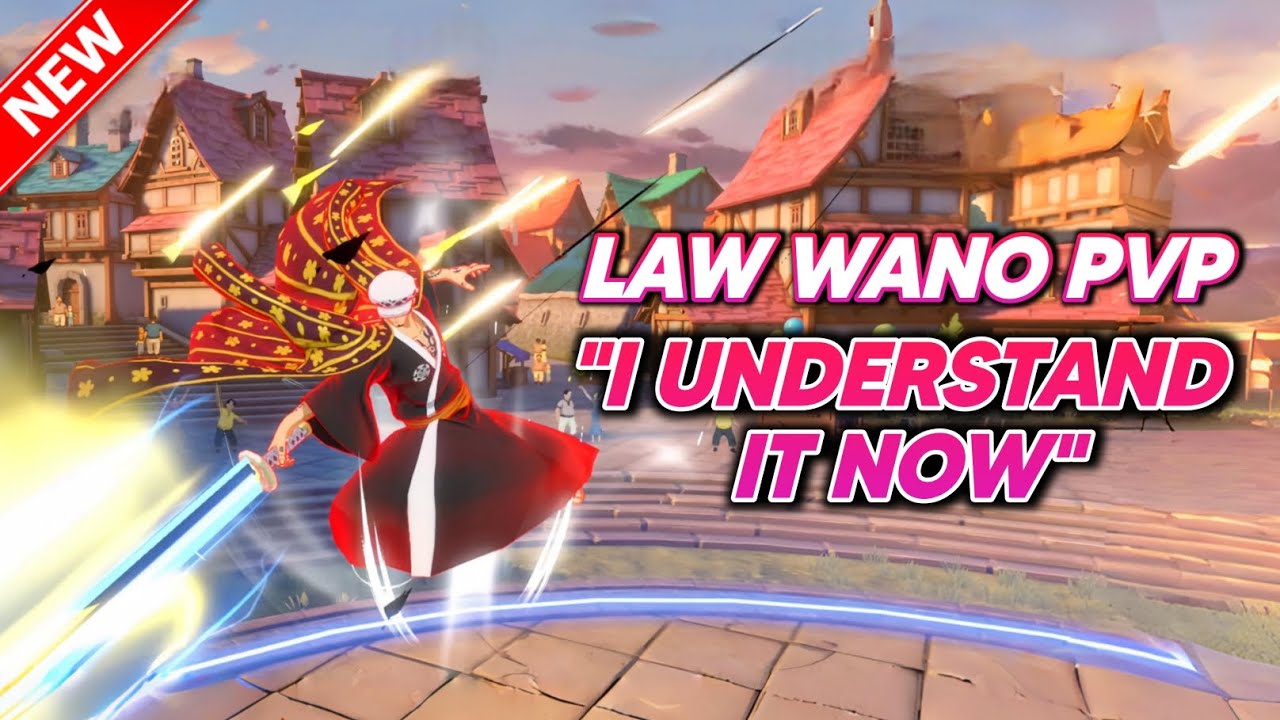 🔥 "I understand it now" SS Law Wano PvP 1v3 Gameplay • One Piece Fighting Path