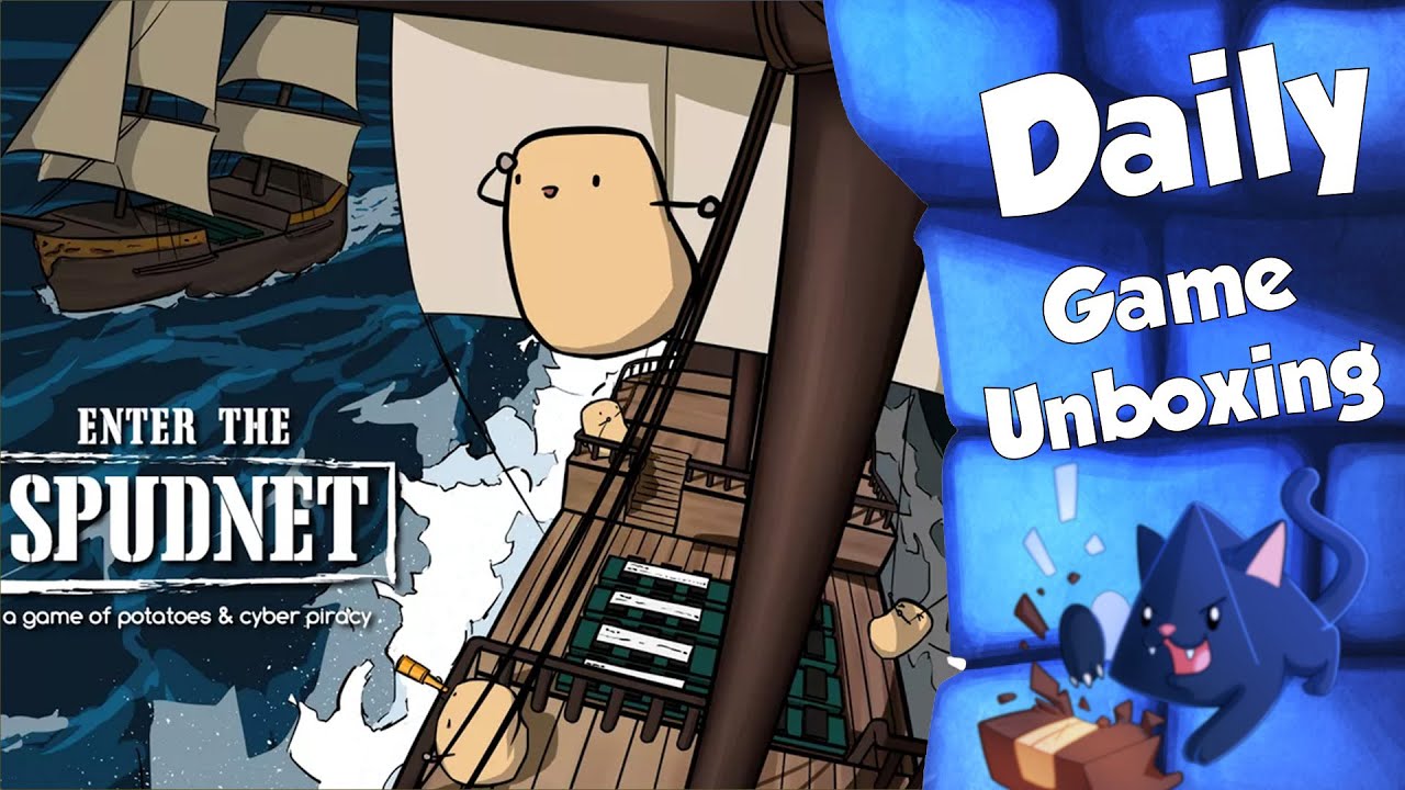 Enter the Spudnet - Daily Game Unboxing