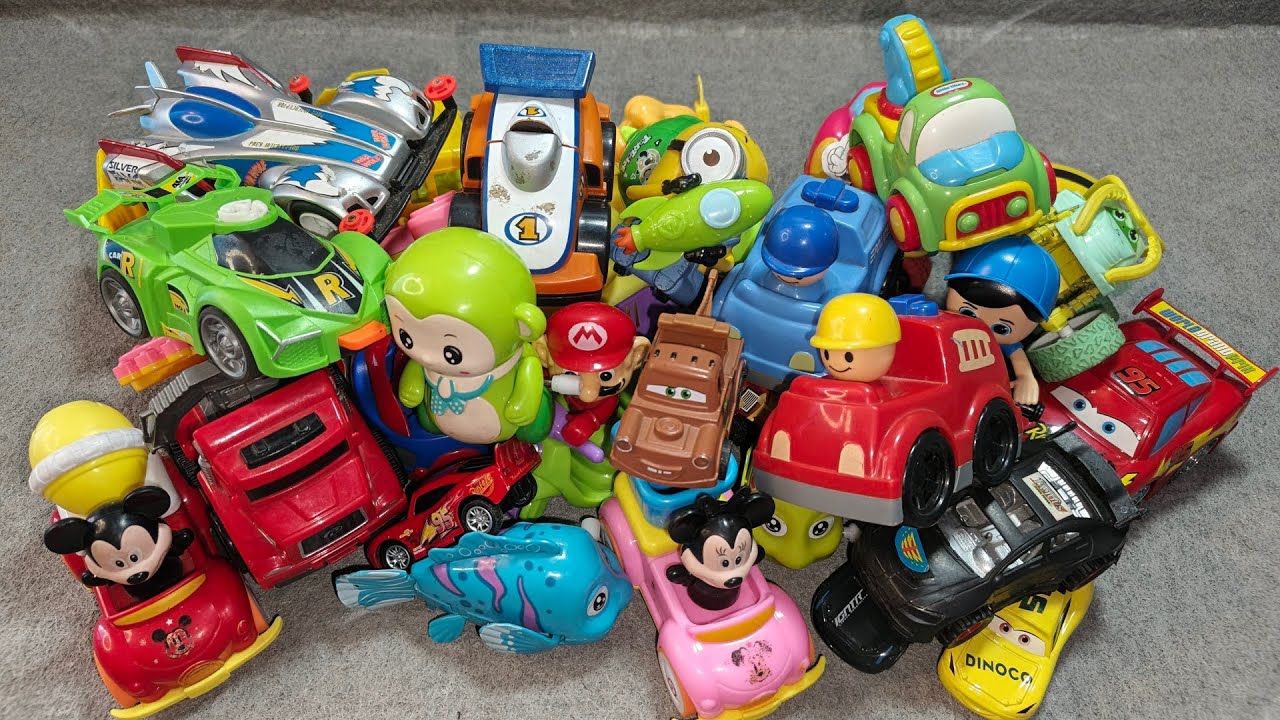 Disney Pixar Cars Unboxing Review | Lightning McQueen, Tow Mater, Doc Hudson, Sally Carrera, Cruz