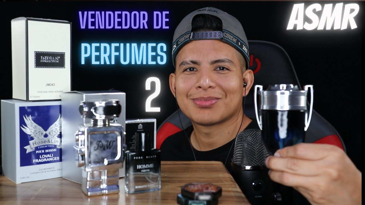 ASMR VENDEDOR DE PERFUMES 2 - ROLEPLAY