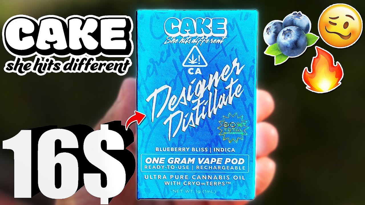 THIS BLUEBERRY BLISS HIT DIFFERENT! | CAKE She Hit Different Designer Distillate