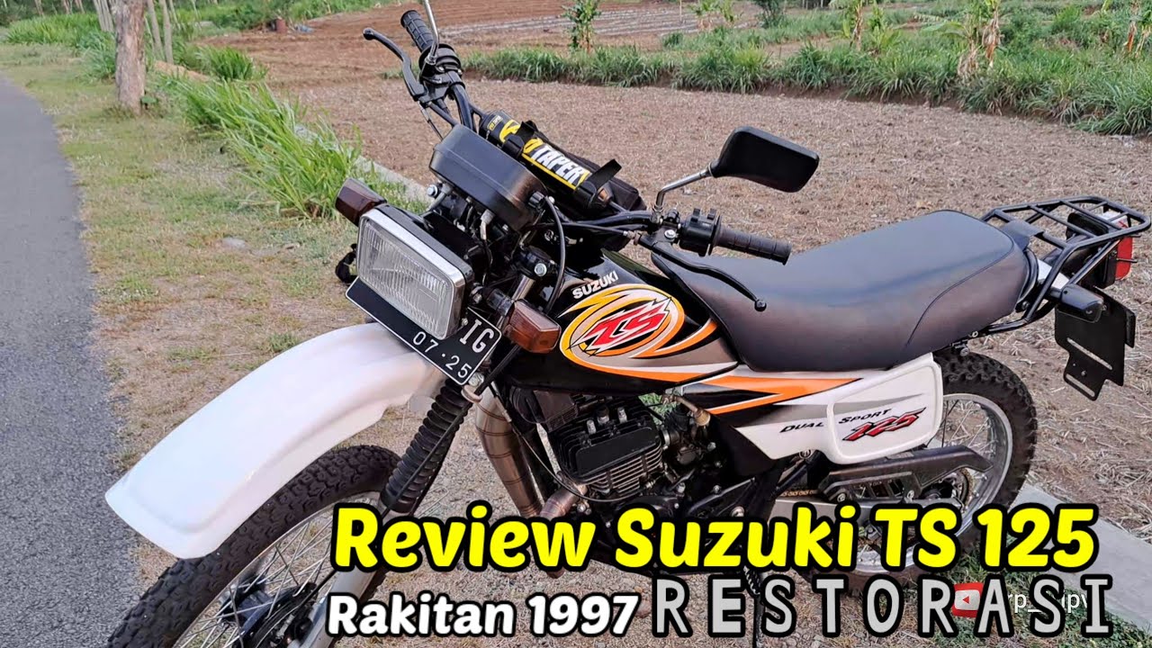 Motor Langka Restorasi Suzuki TS 125 tahun 1997 Wonogiri