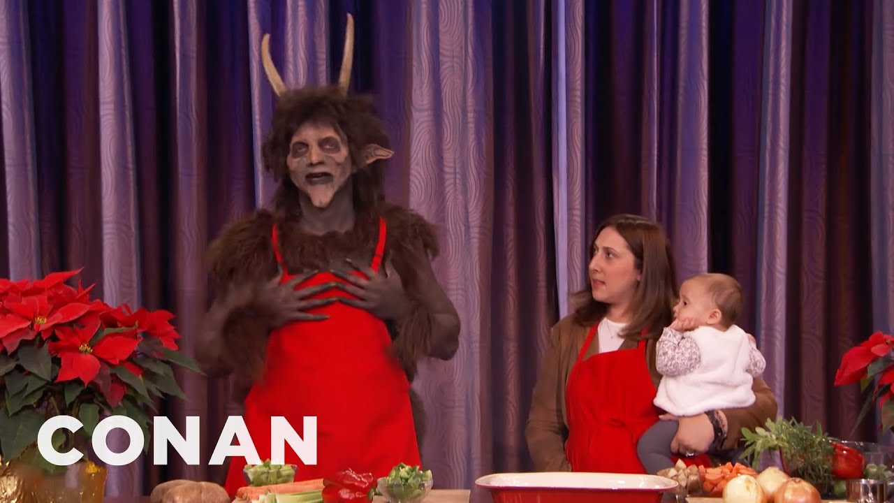 Kooking With Krampus | CONAN on TBS