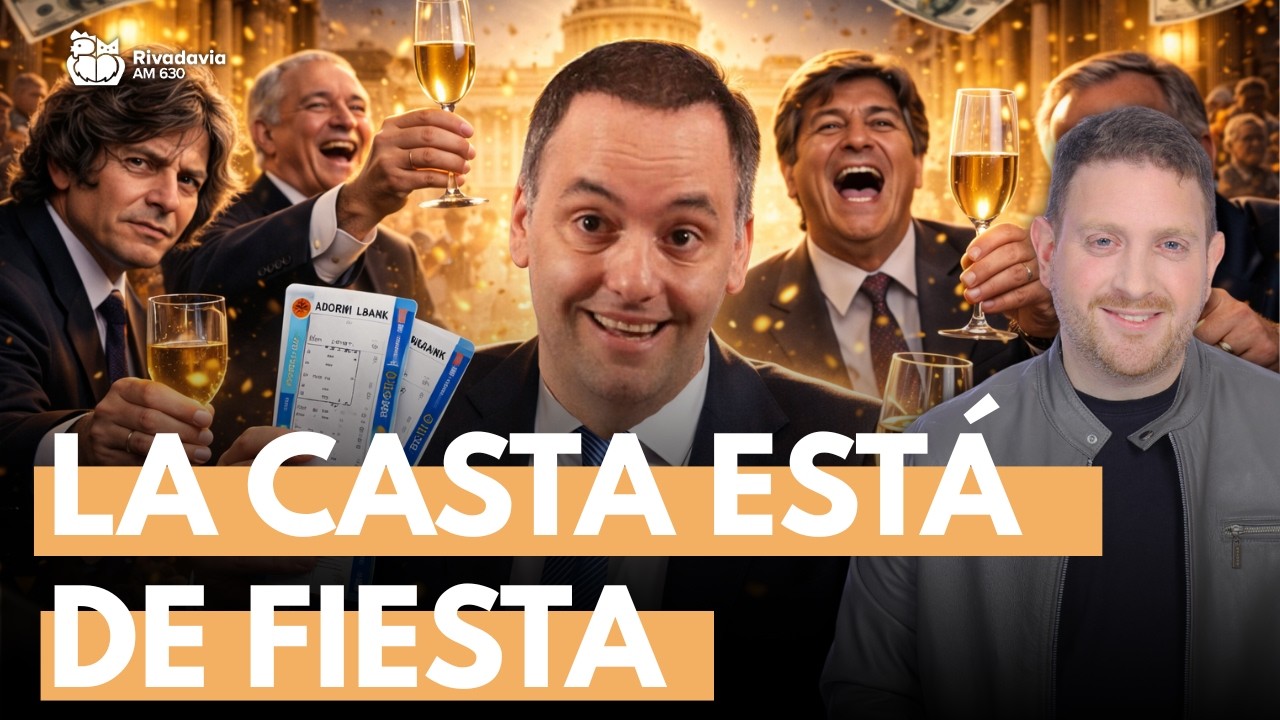 🔴LA CASTA ESTÁ DE FIESTA | El comentario EDITORIAL de JONATAN VIALE