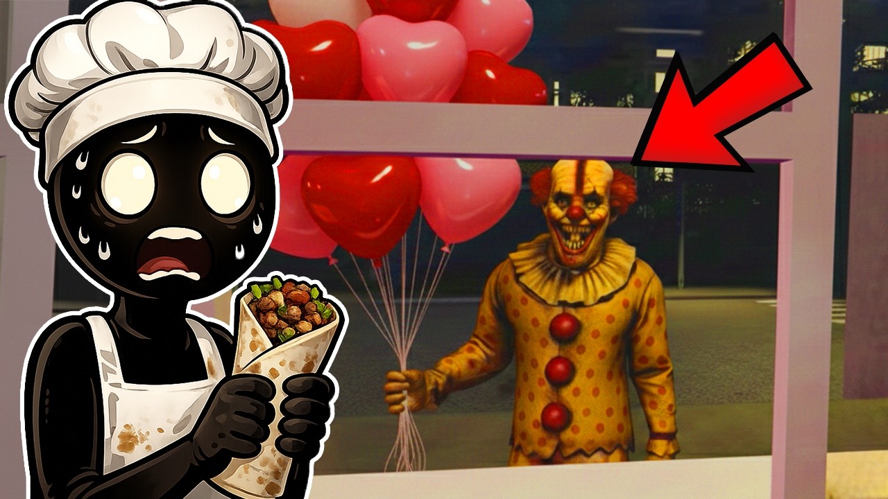 اشتغلت في محل شاورما اساعه 3 الفجر + تحديث عيد الحب الجديد...!؟🌯😱| Scary Shawarma