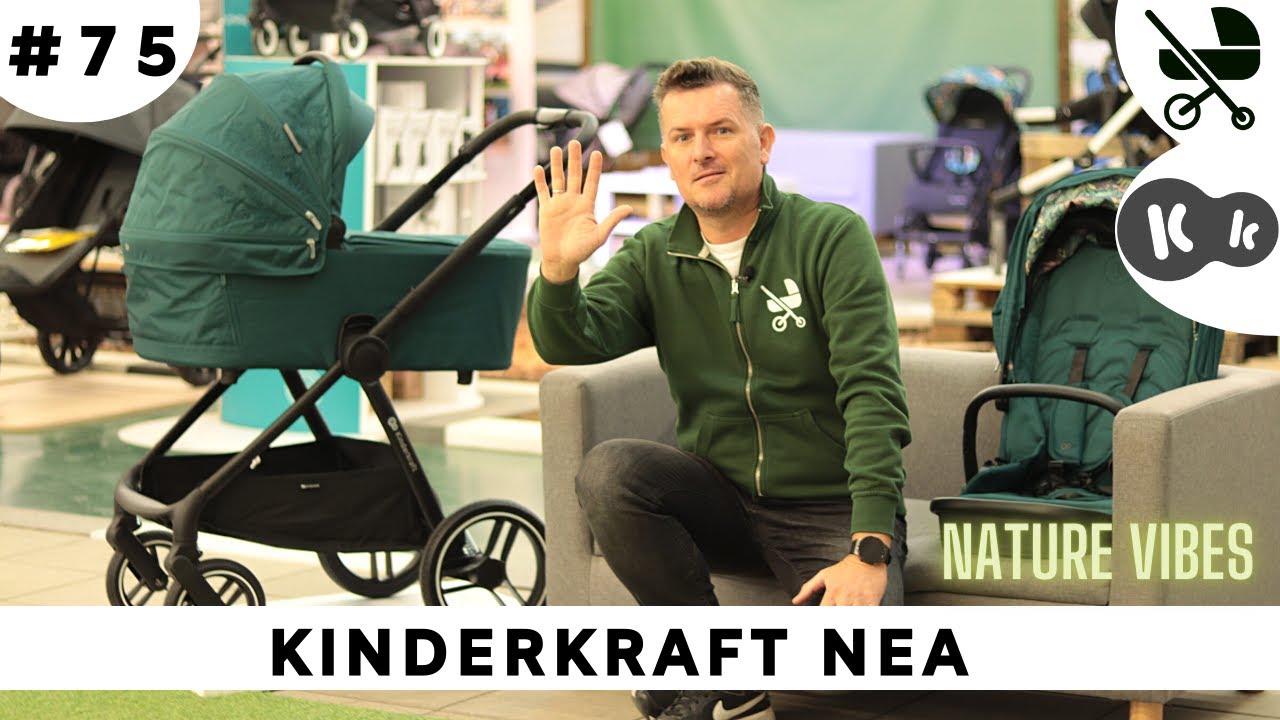Kinderkraft Nea. Zobacz wózek 2w1 z najnowszej kolekcji Nature Vibes!