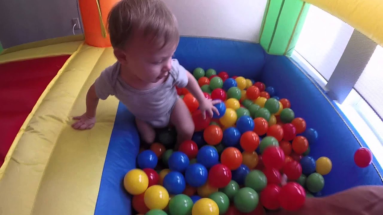 REVIEW MY BOUNCER LITTLE CASTLE BOUNCE HOUSE W/ BALL PIT