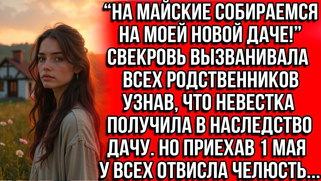 «На майские собираемся на МОЕЙ новой даче!» — свекровь приглашала, узнав, что невестка получила дачу