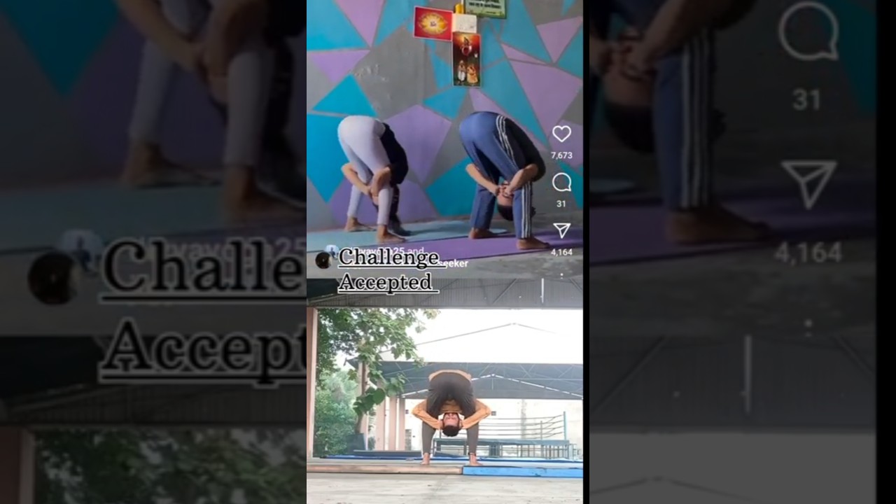 Two girls accepted murga challenge