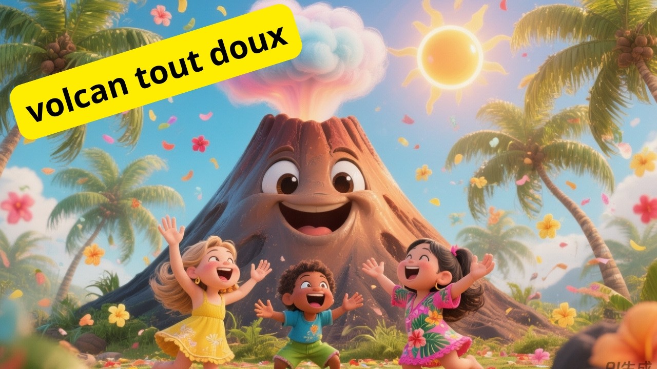 volcan tout doux🌋🎶🦀
