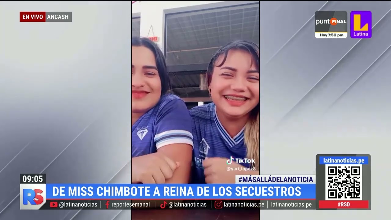 De miss Chimbote a reina de los secuestros