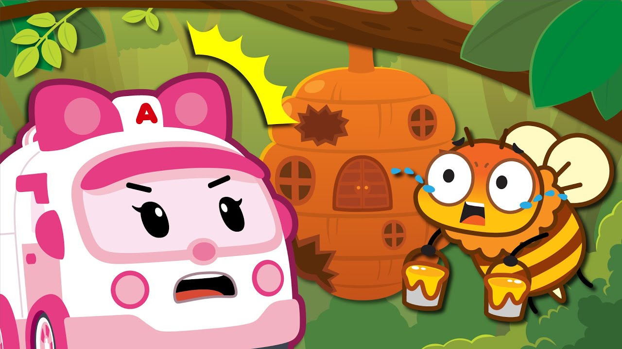 Aiuta le Api! 🐝!🦋│Équipe de Sauvetage des Insectes│Gioco di Puzzle│Robocar POLI tivù