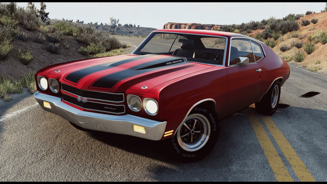 Chevrolet Chevelle 1970 Remake SHOWCASE | Revs Drive Crash | BeamNG custom mod