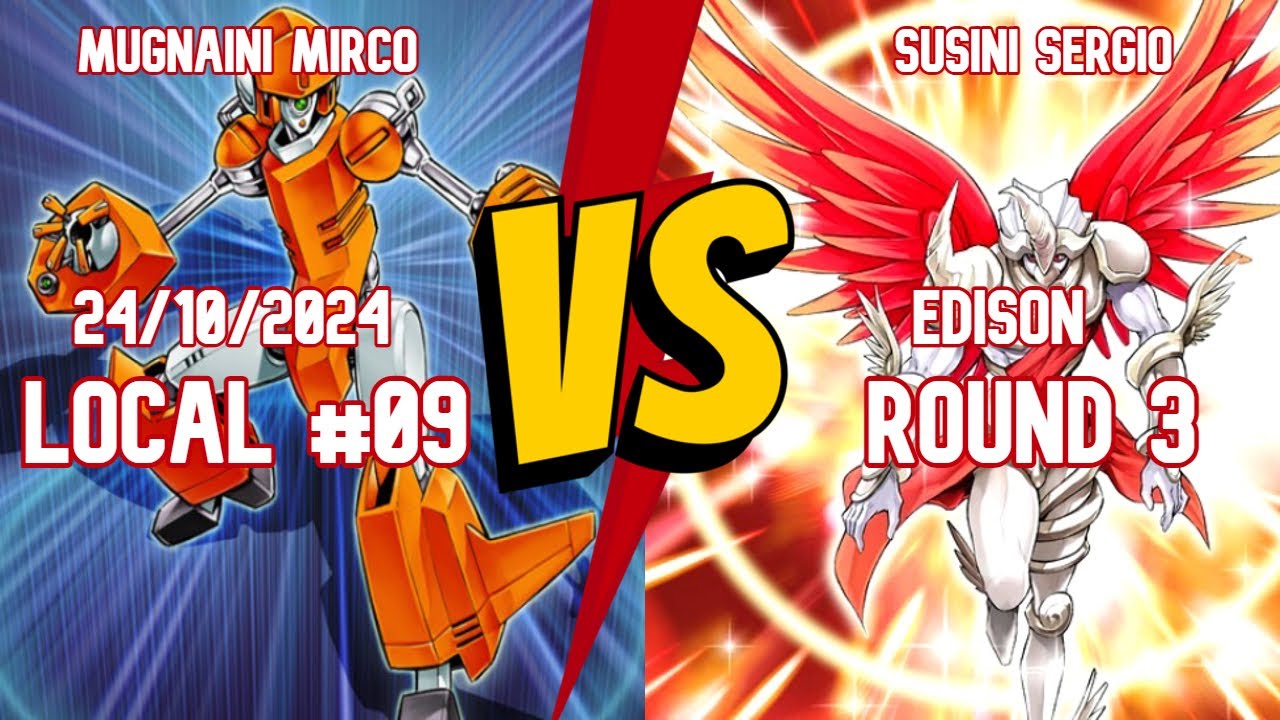 EDISON FORMAT || LOCAL #9  - Machina VS Fairy TURBO Round 3 || Time Wizard Yu-Gi-Oh!