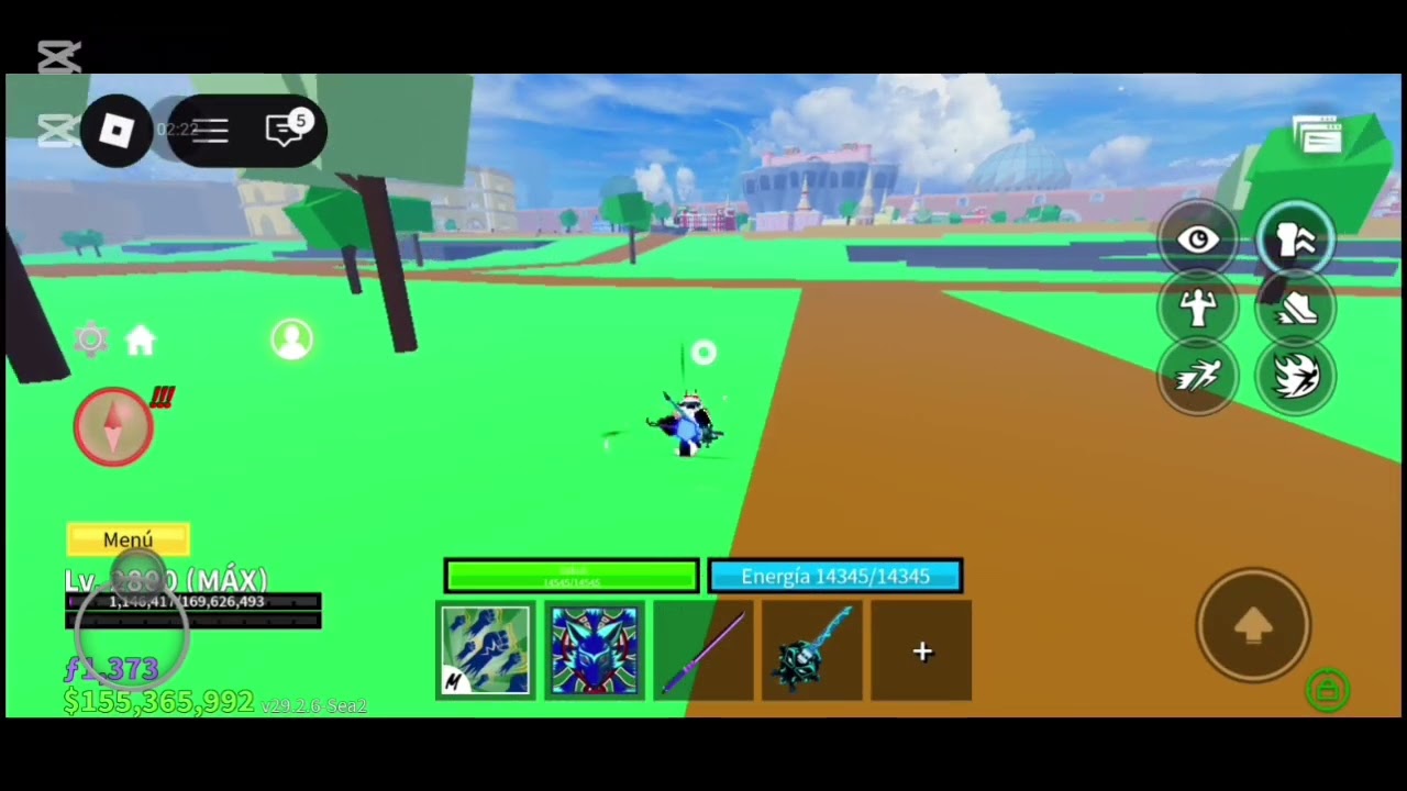 Blox frut parte 3 subiendo a 30M 