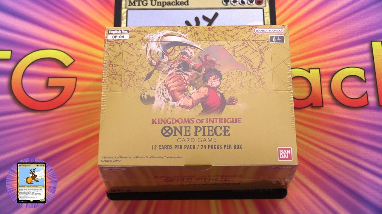 One Piece Kingdoms of Intrigue Booster Box Opening!