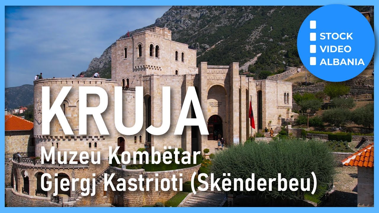 Kruja - Museum of Skanderbeg inside medieval fortress - National Hero of Albania