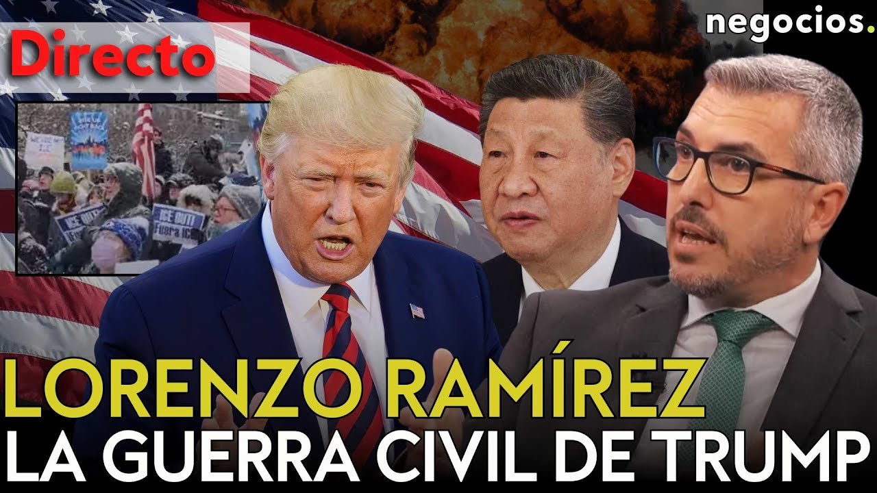 DIRECTO | LORENZO RAMÍREZ: LA GUERRA CIVIL DE TRUMP, EL ORO SE DISPARA Y ¿GOLPE DE ESTADO EN CHINA?