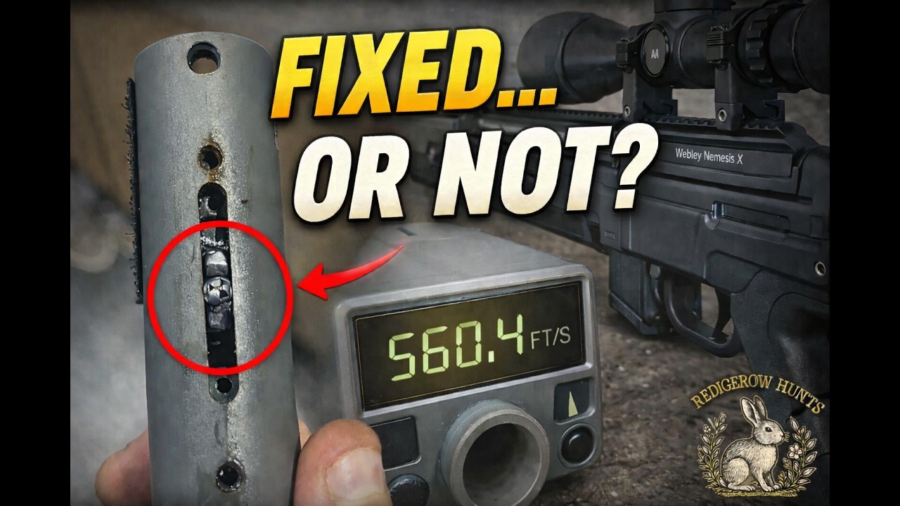 Is My Webley Nemesis X PCP Fixed? 😳 Repair & Test Teaser!