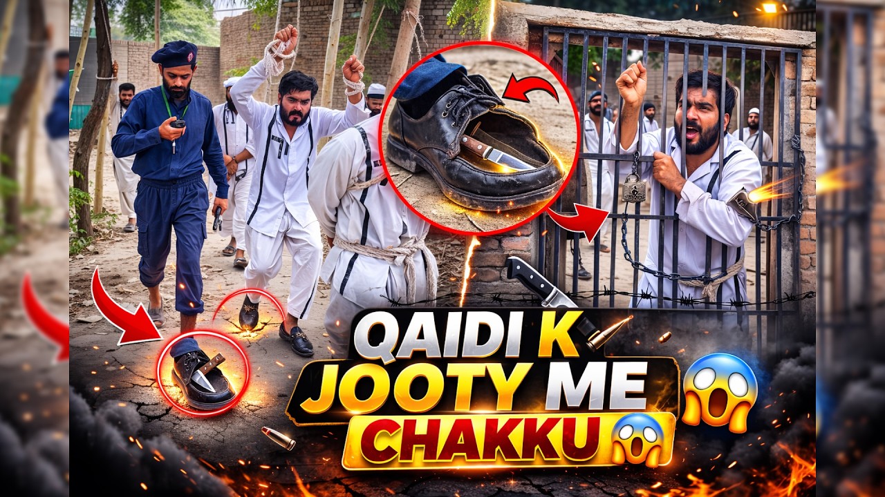 Qaidi Key Jooty Me Chupa Chakko😱