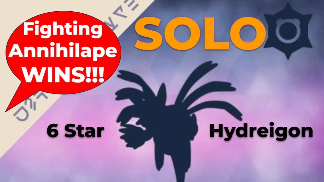 How to SOLO 6 star Hydreigon Normal Tera Type - Annihilape - Pokemon Scarlet and Violet