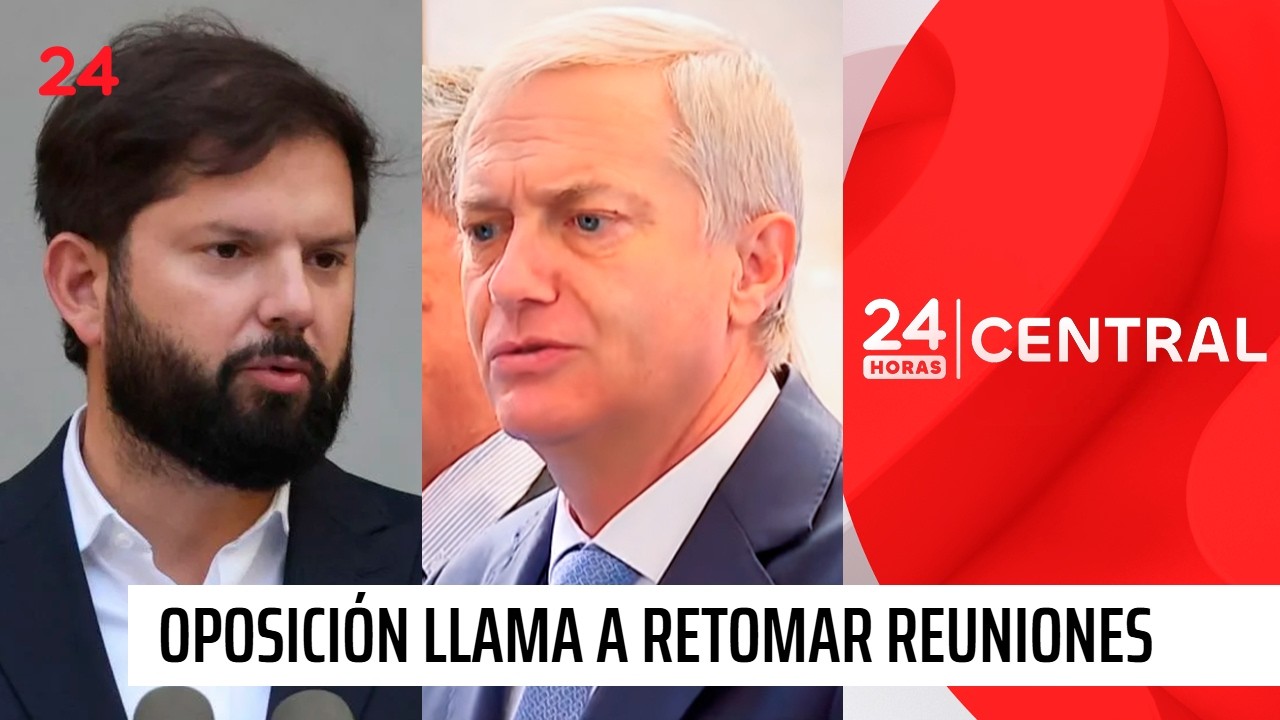 Quiebre Boric-Kast: llaman a retomar las reuniones | 24 Horas TVN Chile
