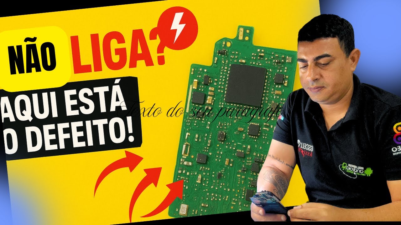 CELULAR NÃO LIGA? Componentes e Malhas que MAIS DÃO DEFEITO na Inicialização