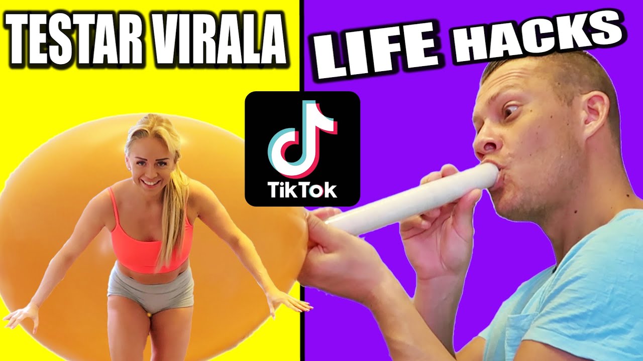 TESTAR VIRLA TikTok LIFE HACKS *DOM SÄMSTA NÅGONSIN😂*