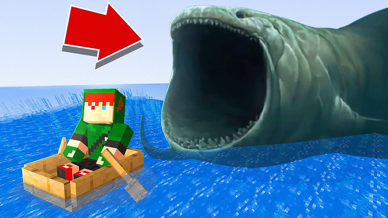 MAIOR MONSTRO DO OCEANO? ENCONTREI O BLOOP NO MINECRAFT!! (RECORDE MUNDIAL)